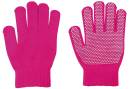 アーテック・キッズ・園児・カラーのびのび手袋 大 すべり止め付 蛍光ピンク